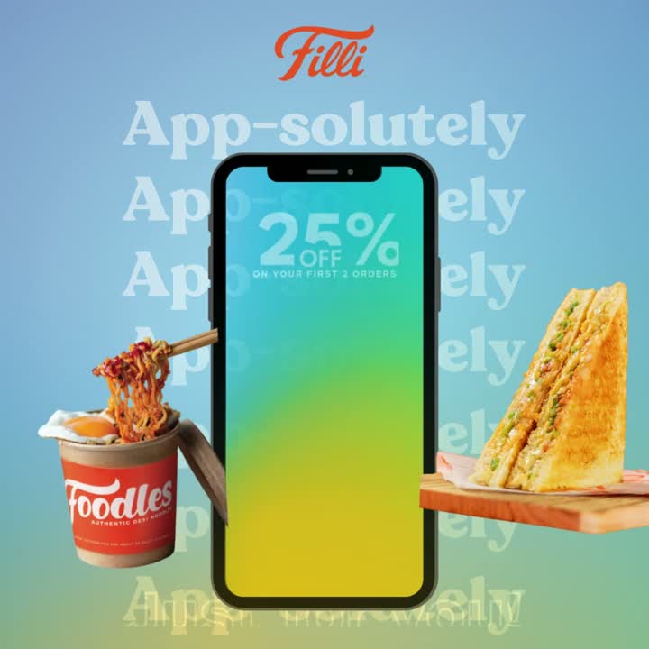 FiLLi app campaign creative